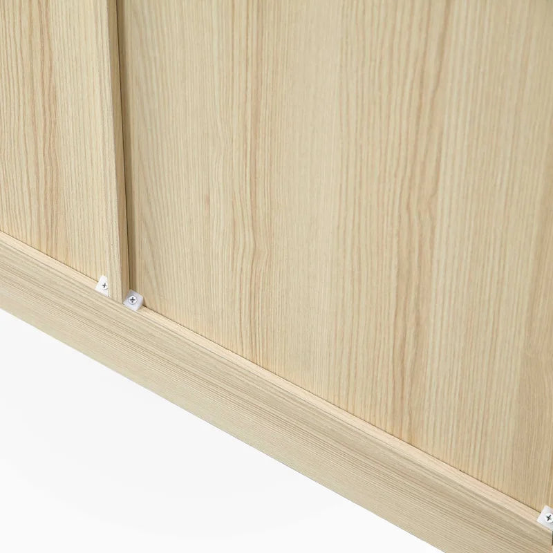 Gabinete de almacenamiento blanco de 4 cajones con estante ajustable – 31.5"