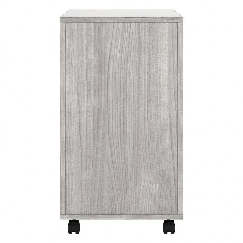 Archivador rodante de 3 cajones gris platino/blanco/gris tormenta – 1 persona
