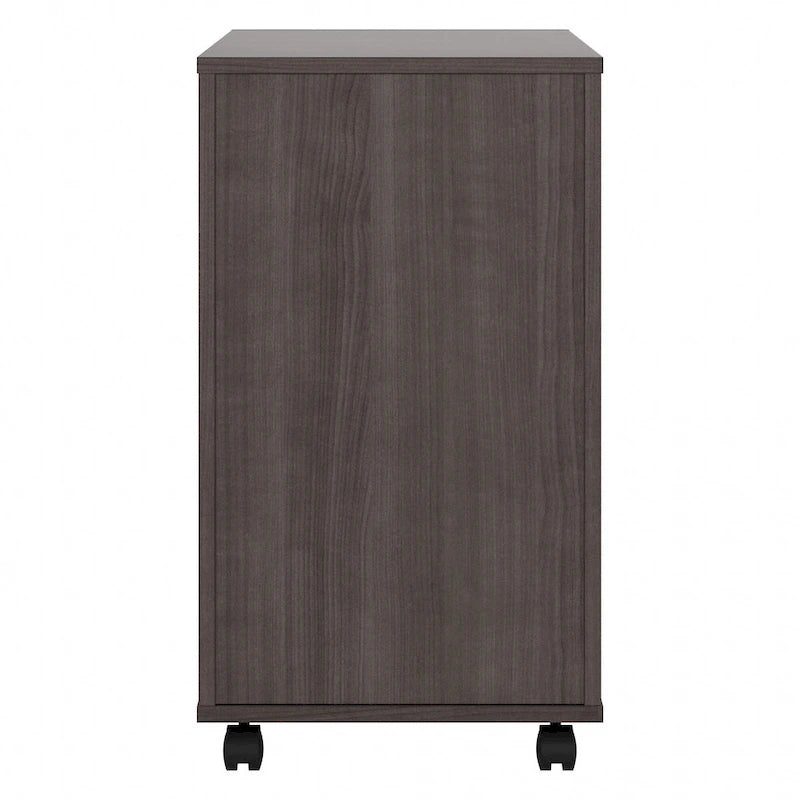 Archivador rodante de 3 cajones gris platino/blanco/gris tormenta – 1 persona