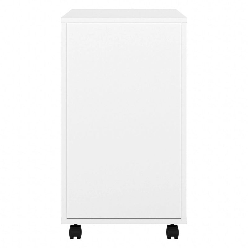 Archivador rodante de 3 cajones gris platino/blanco/gris tormenta – 1 persona