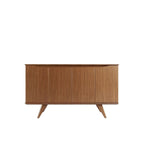 Manhattan Comfort Tudor 53.15 Sideboard with 4 Shelves