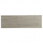 Aparador de Madera Blanca Tallado Geométricamente – 2 Puertas