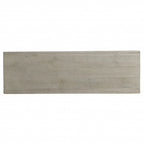 Aparador de Madera Blanca Tallado Geométricamente – 2 Puertas