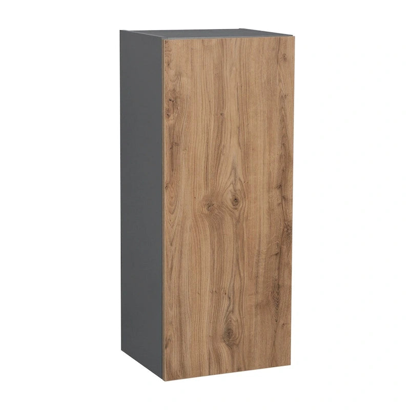 Armario de pared de una puerta gris – 24" An. x 36" Al. x 12" Pr.