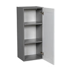 Armario de pared de una puerta gris – 24" An. x 36" Al. x 12" Pr.
