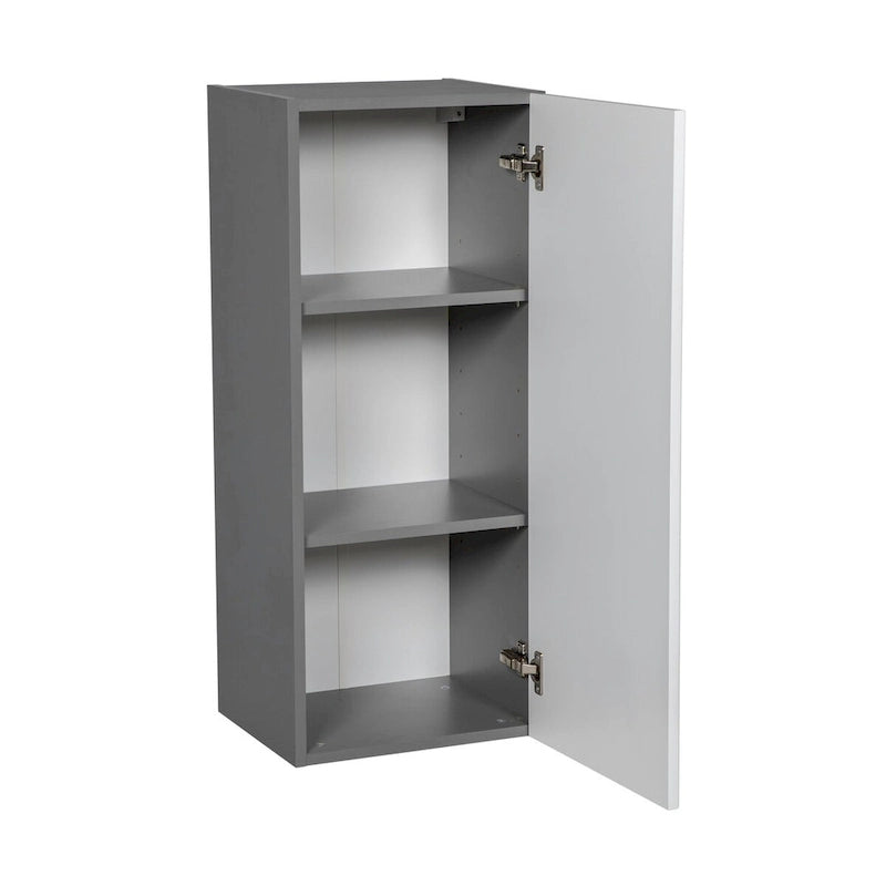 Armario de pared de una puerta gris – 24" An. x 36" Al. x 12" Pr.