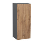 Armario de pared de una puerta gris – 24" An. x 36" Al. x 12" Pr.