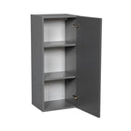 Armario de pared de una puerta gris – 24" An. x 36" Al. x 12" Pr.