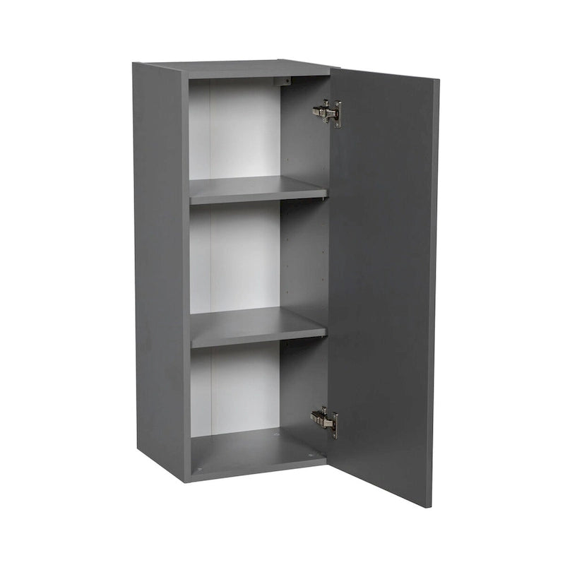 Armario de pared de una puerta gris – 24" An. x 36" Al. x 12" Pr.