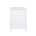 Mueble de TV de 71" con puertas de cristal – Azul / Blanco / Verde