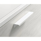 Archivador Lateral de 2 Cajones Blanco/Negro – Estilo Retro-Industrial, 1 Persona