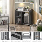 Estantería de Almacenamiento de 4 Niveles, Marrón Rústico / Roble Claro, Uso Individual – 52.1L x 48W x 125H cm