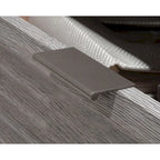 Archivador lateral de 2 cajones con estante abierto, tamaño carta/oficio, para 1 persona, modelo Chalk Oak