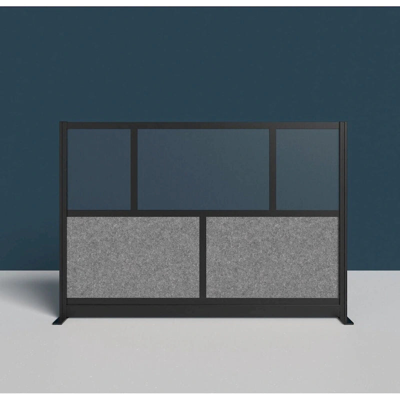Divisor de Ambientes con Marco Negro – Pared Inicial de 70"x48", 1 Panel